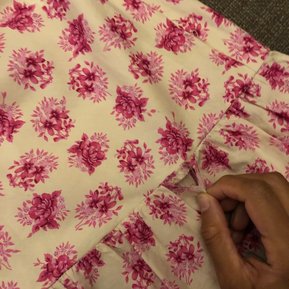 Zara flower print skirt with defect - Picture 5 of 6